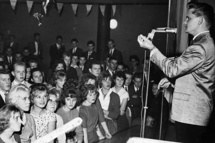 Little Gerhard i Ronneby Folkets Hus någon gång 1959-1961.